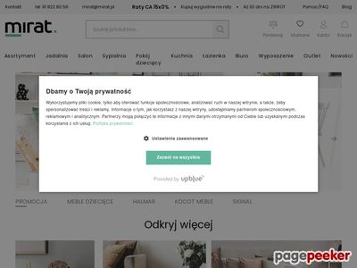 Tysiące produktów w jednym sklepie - Mirat.pl