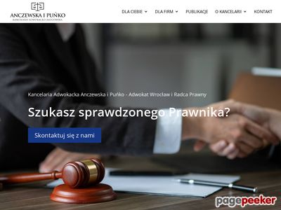 Anczewska i Puńko Kancelaria Adwokacko-Radcowska