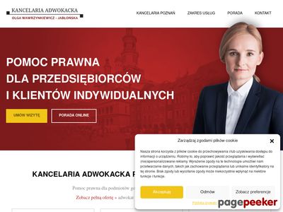 Prawnik, adwokat w Poznaniu