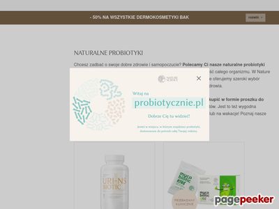Nature Science - dbaj o zdrowie z probiotykami