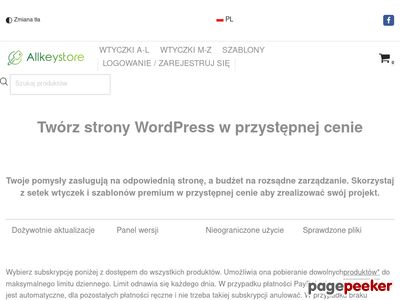 Wtyczki premium wordpress - allkeystore.pl